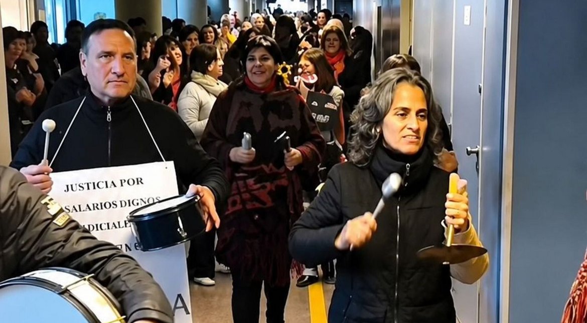 Marcha de los judiciales