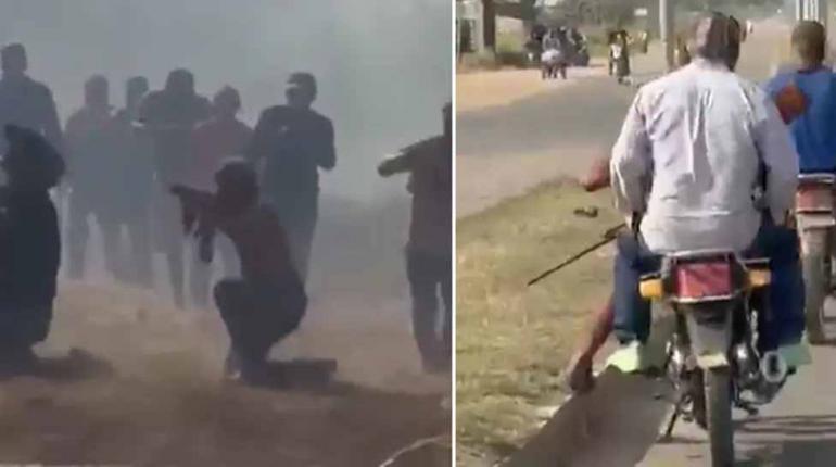 Videos muestran uso de armas en el enfrentamiento por desbloqueo en San Julián