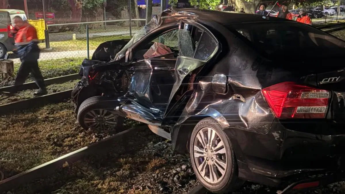Impactantes imágenes: así quedó el auto en el que viajaba Ernestina Pais tras el choque fatal