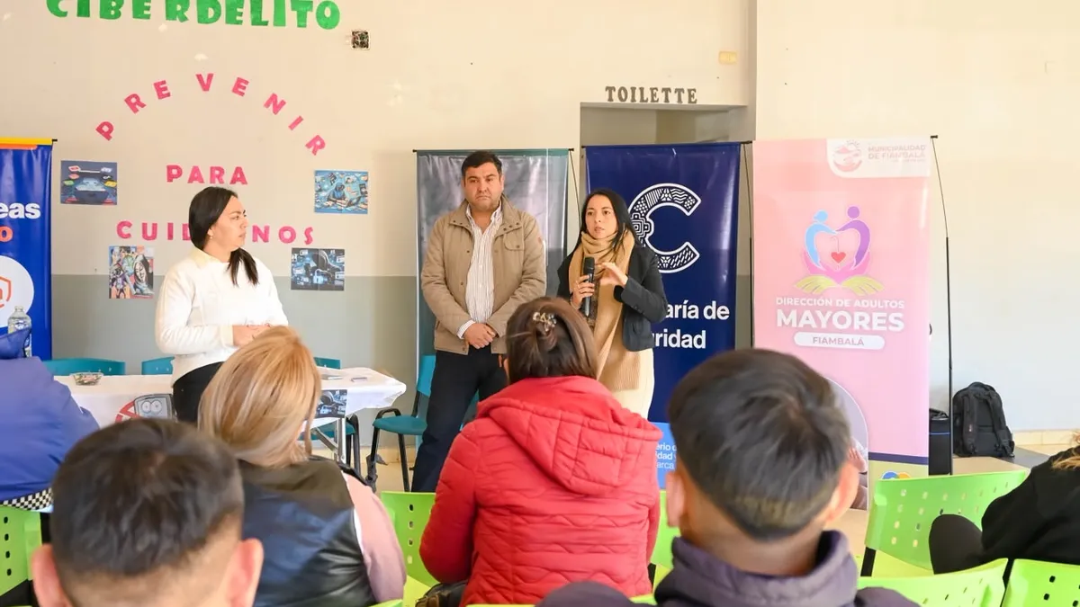 Tinogasta y Fiambalá se capacitaron en la prevención de estafas virtuales