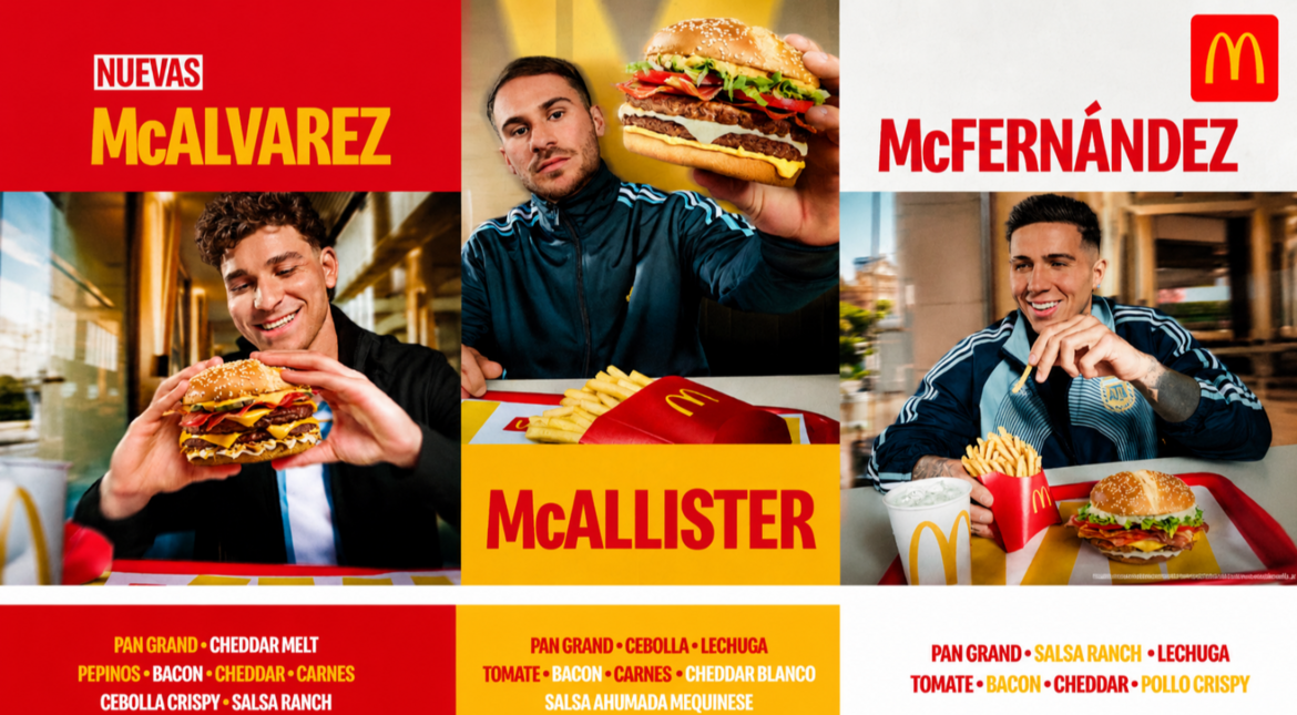 McDonald's de Salta une sabor, calidad y pasión mundialista