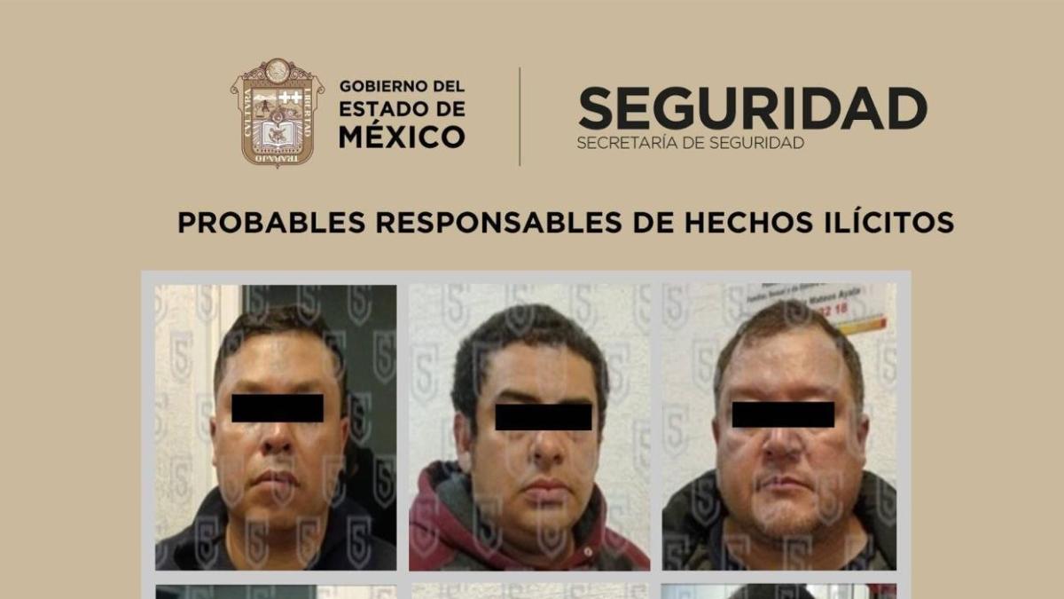 Capturan a banda dedica al robo violento a transportistas en Edomex