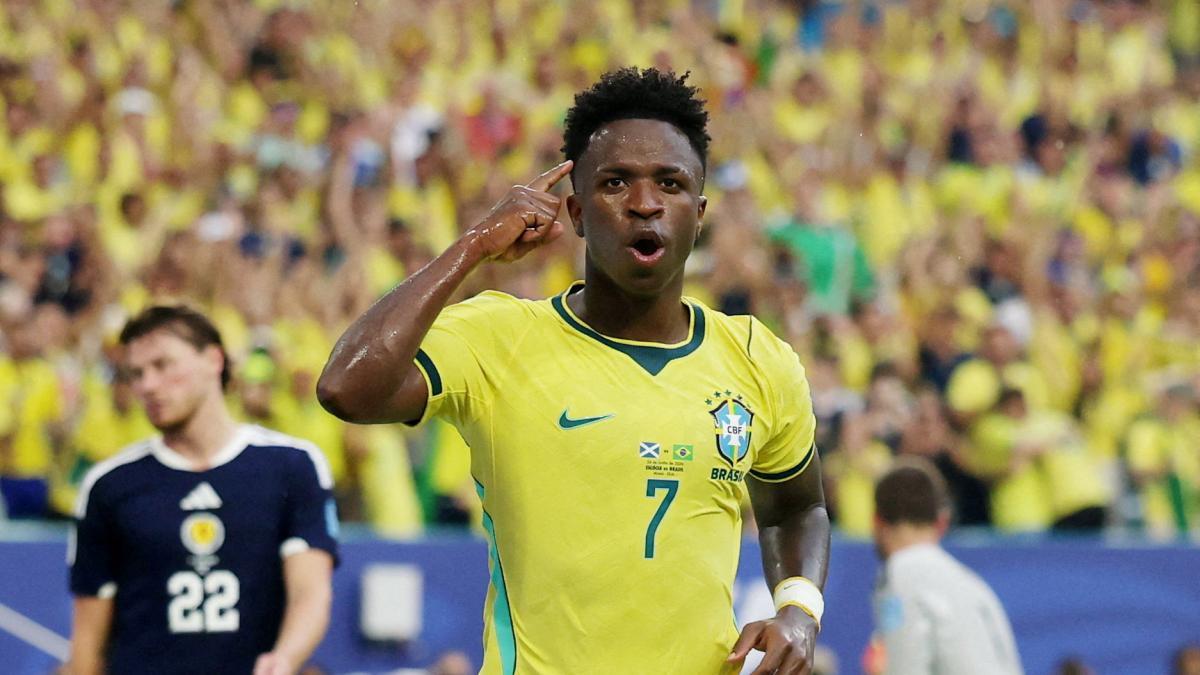 Las lágrimas de Vinícius Jr: El video de su abuela que conmovió al Mundial