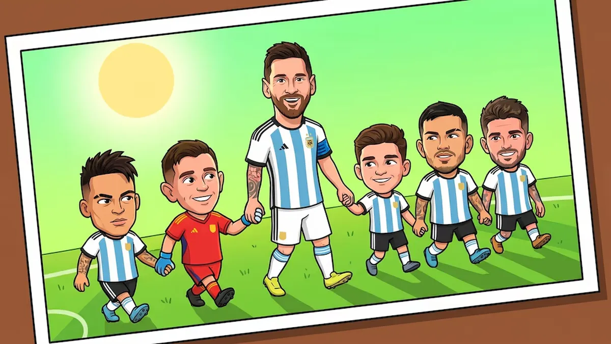 Qué edad tenían los jugadores de la Selección argentina cuando Messi hizo su debut en el Mundial