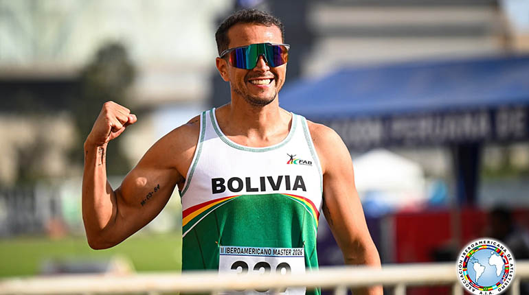 Rodrigo Pérez Méndez brilla en el II Campeonato Iberoamericano Máster de Atletismo en Lima