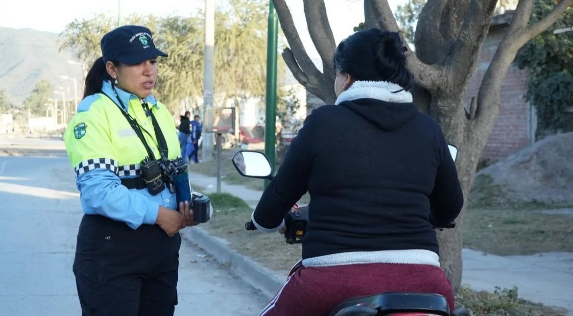 Más de 40 motos secuestradas en un megaoperativo de tránsito