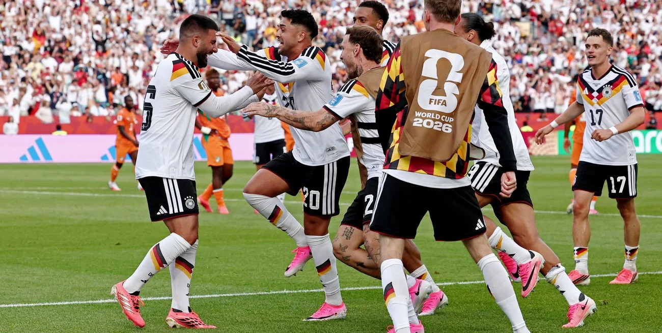 Alemania dio vuelta el partido ante Costa de Marfil y sacó boleto a 16avos
