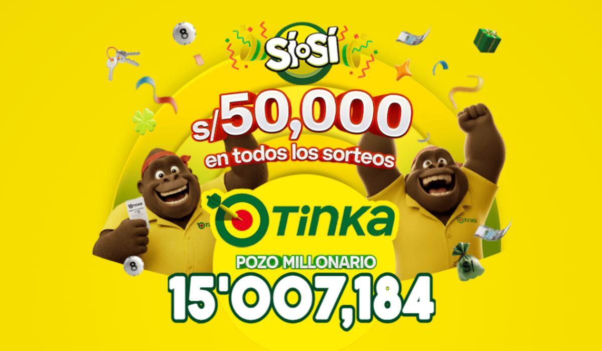 Sorteo de La Tinka: conoce el Pozo Millonario de hoy, domingo 14 de junio y cómo jugar