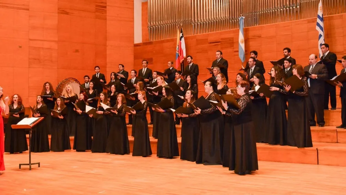 Coro Beruti: show solidario pro gira en Colombia