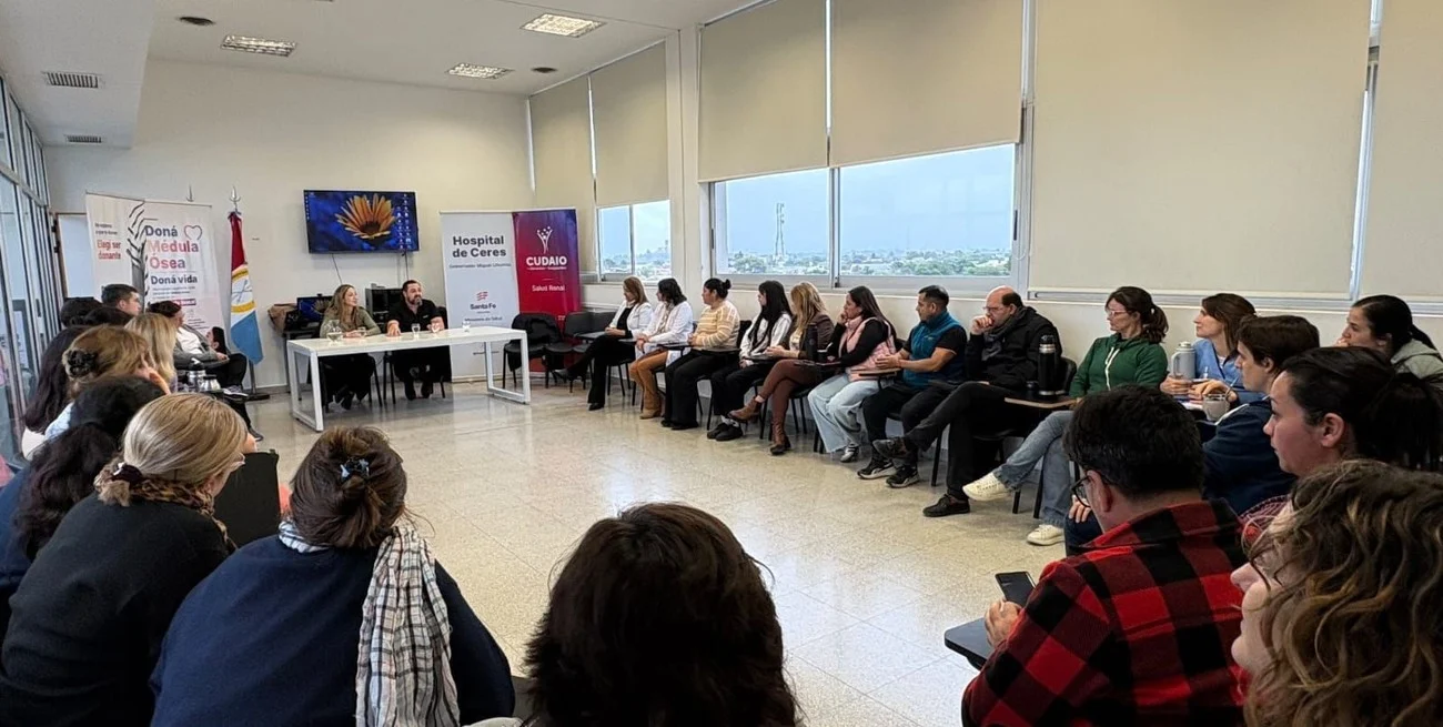 Reconocieron al personal del Hospital de Ceres por su participación en un complejo proceso de donación