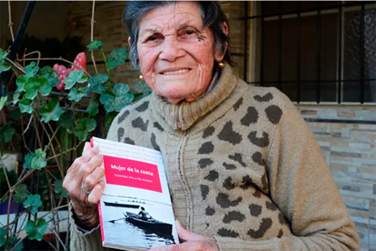 "Dominga Ayala tiene la estatura de una leyenda", ponderó el editor de su autobiografía