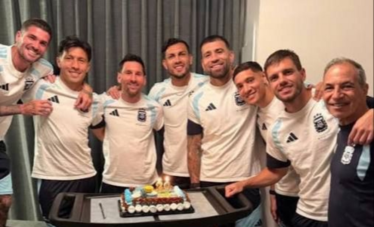Una pastelera patagónica le hizo la torta a Messi para su cumpleaños