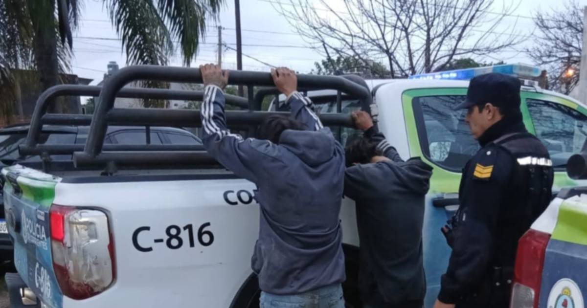 Atraparon en Corrientes a dos delincuentes al frustrar el robo en una casa