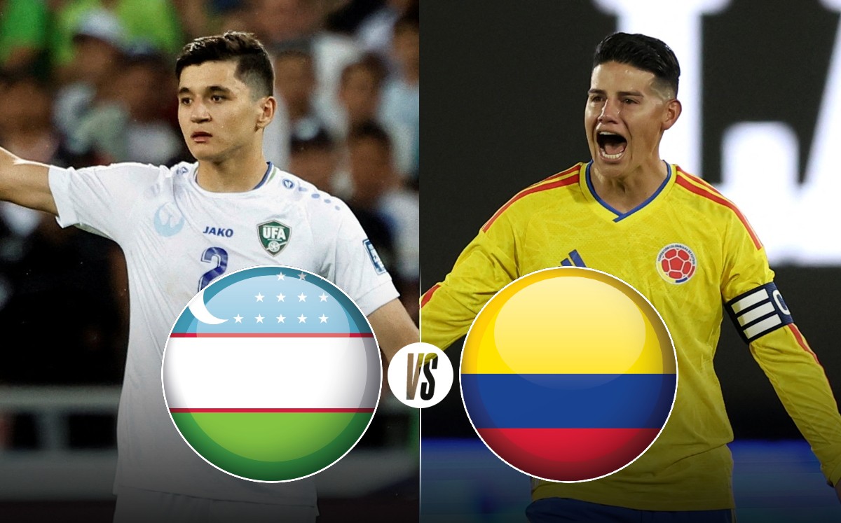 Ver Uzbekistán vs Colombia EN VIVO. Partido Mundial 2026 HOY