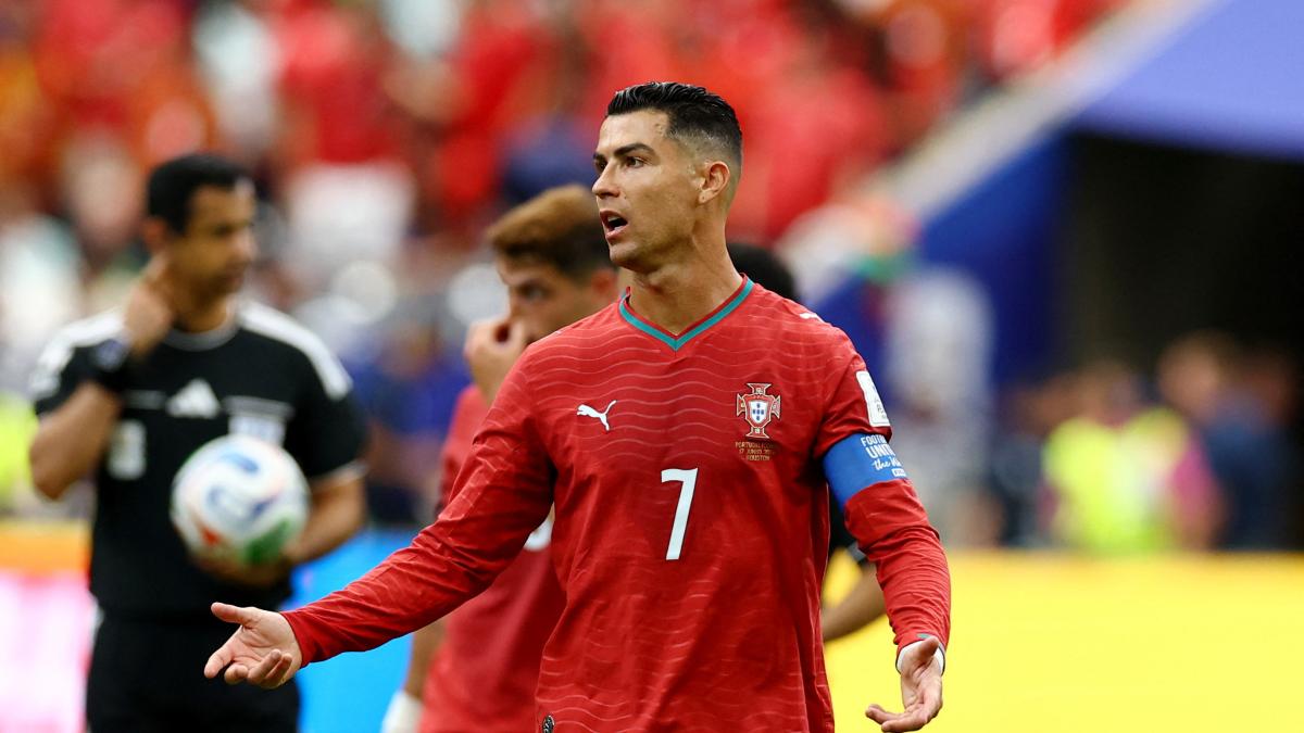 "Egoísta": Lluvia de críticas a Cristiano Ronaldo tras el tropiezo de Portugal