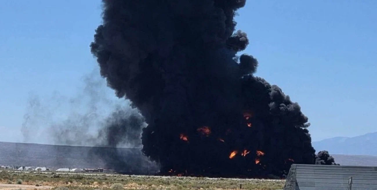 Se estrelló un bombardero B-52 de la Fuerza Aérea de Estados Unidos