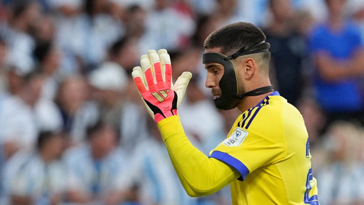 Luca Zidane: La razón por la que el portero de Argelia usa máscara