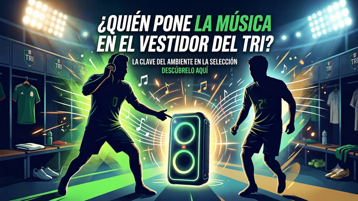 ¿Quién pone la música en el vestuario de México en esta Copa del Mundo y que les gusta oir?