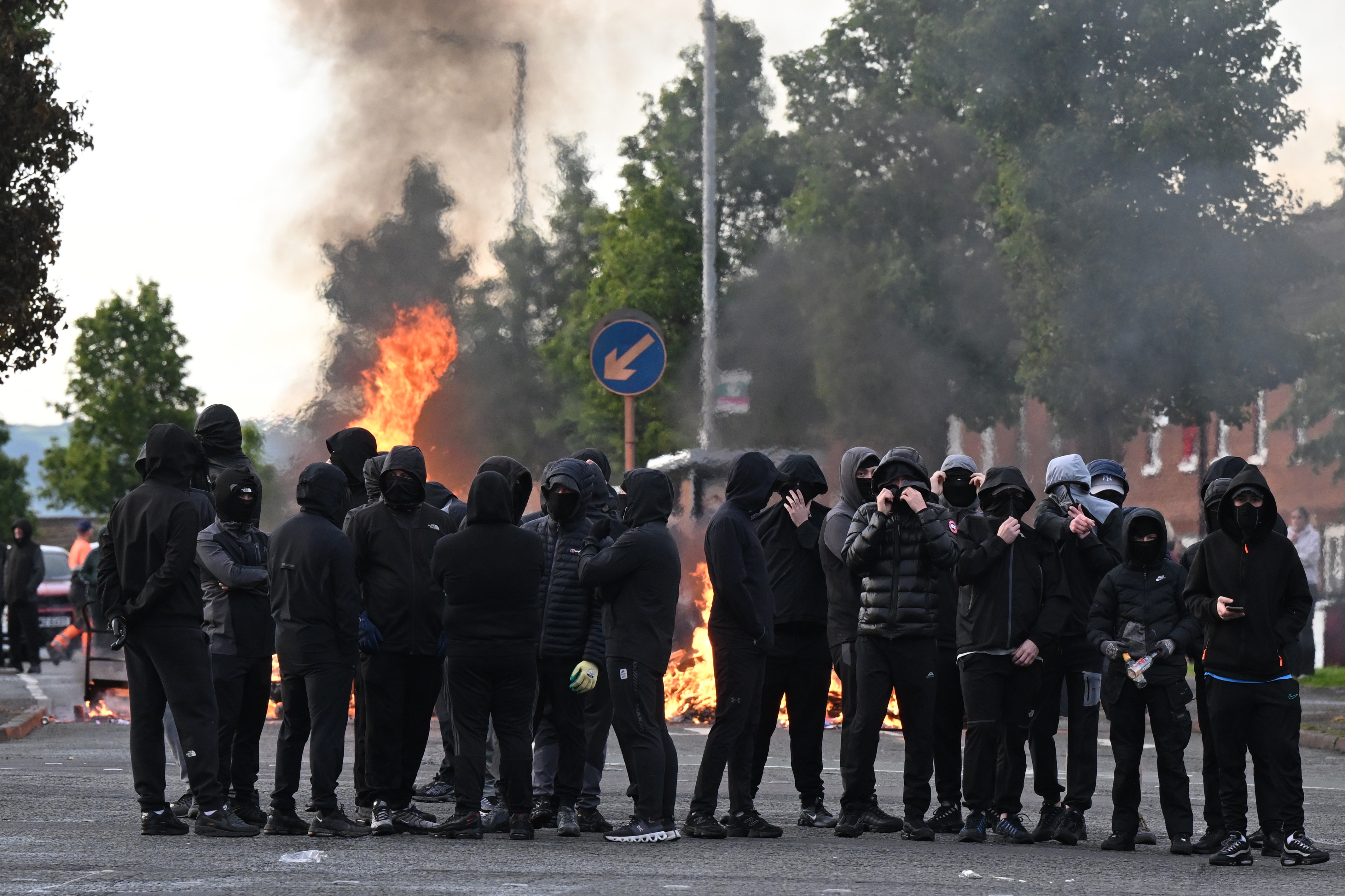 Could neo-Nazi youth, or 'active clubs,' have played a role in Belfast riots?