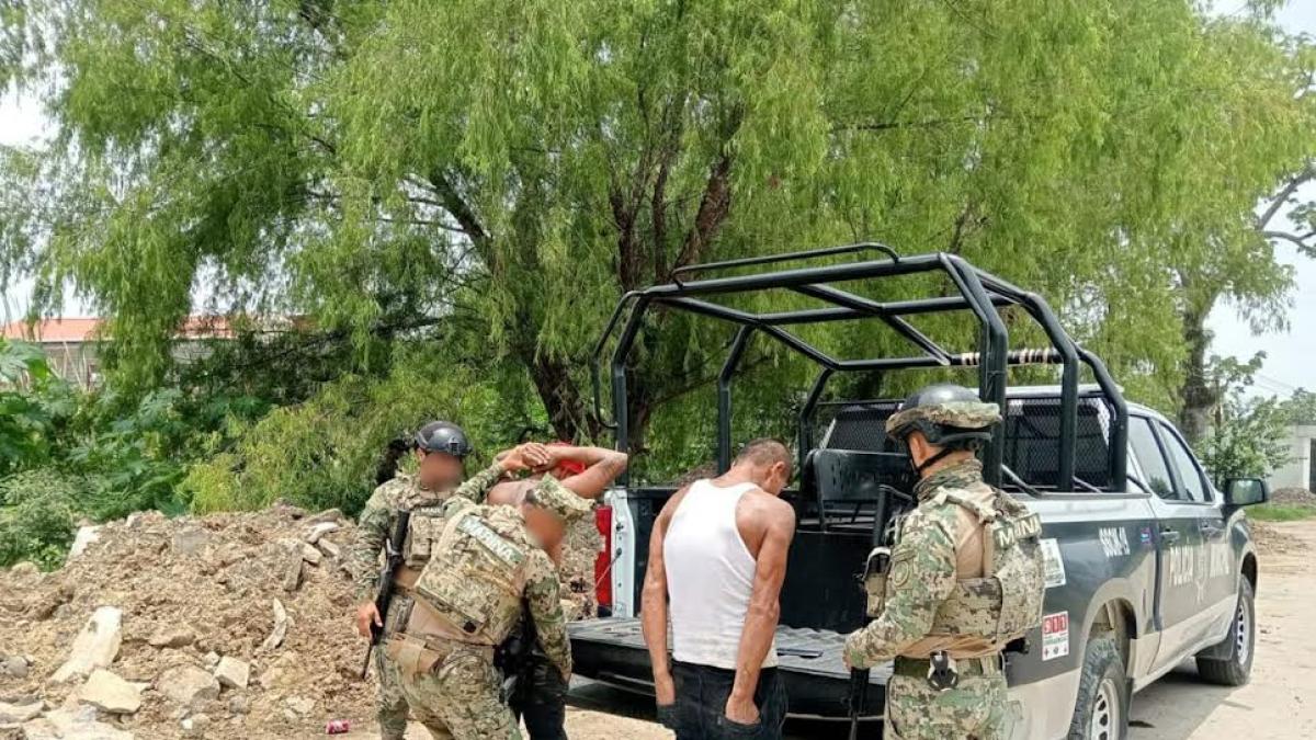 Semar detiene a 202 personas durante la "Operación Sable" en cinco entidades