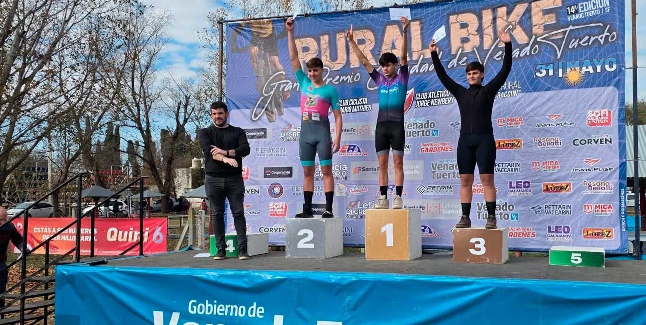 Copa Lotería de Santa Fe: el Rural Bike brilló en Venado Tuerto