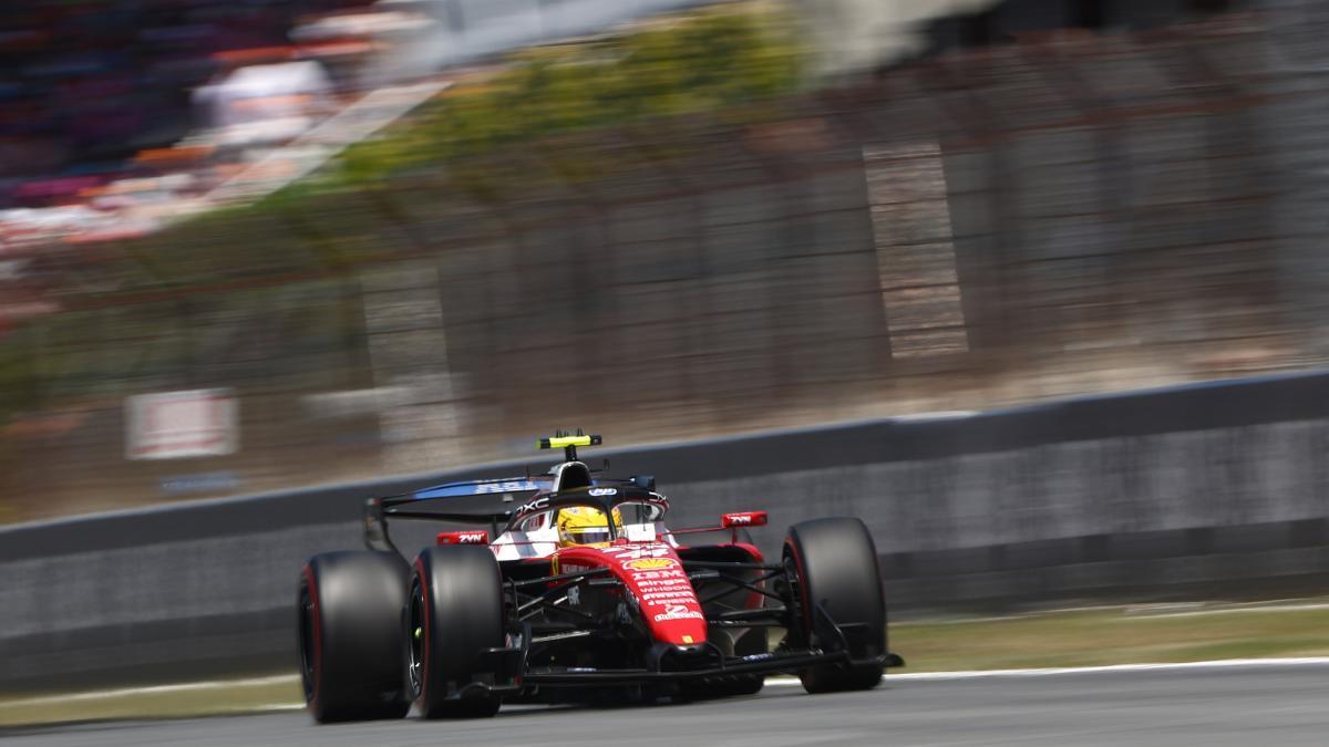 ¡Finalmente! Lewis Hamilton gana en Barcelona para obtener primer triunfo con Ferrari