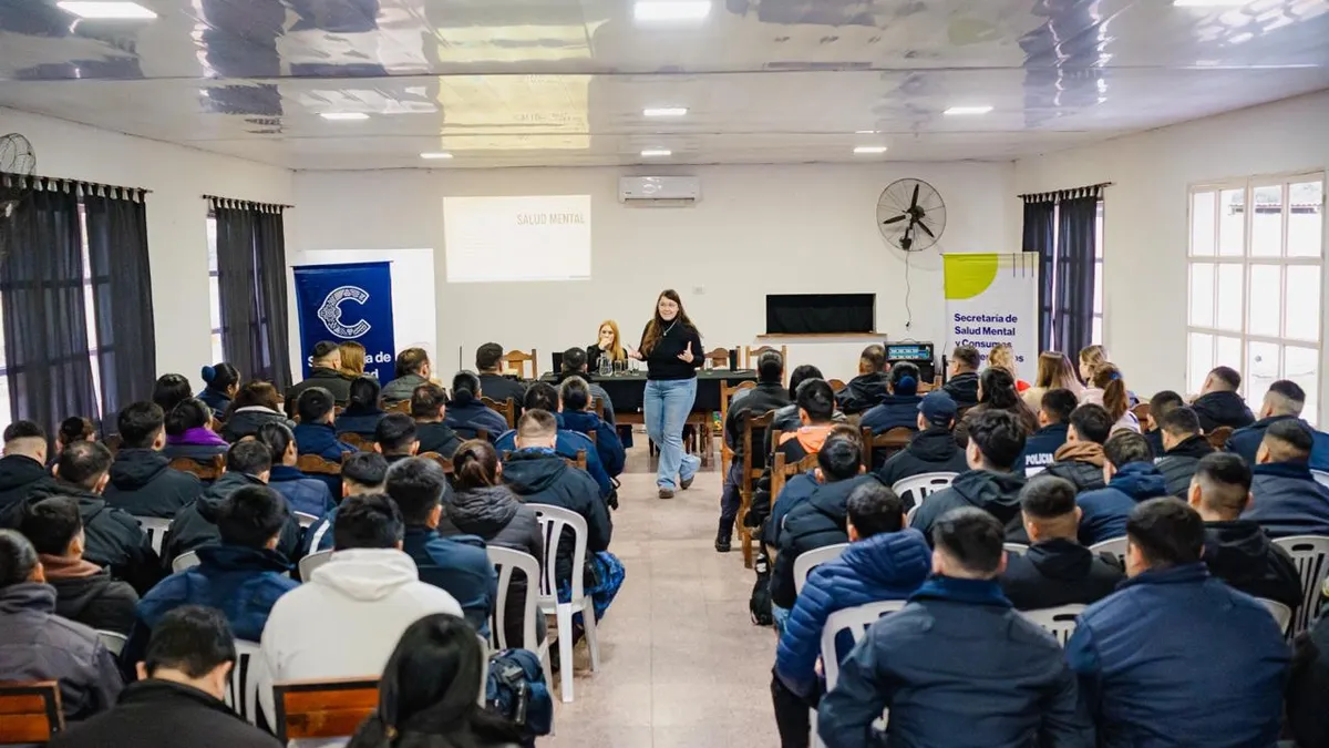 Capacitaron a policías y penitenciarios en abordaje de urgencias de salud mental
