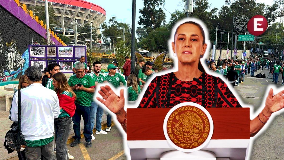 Sheinbaum garantiza inauguración del Mundial en CDMX sin problemas