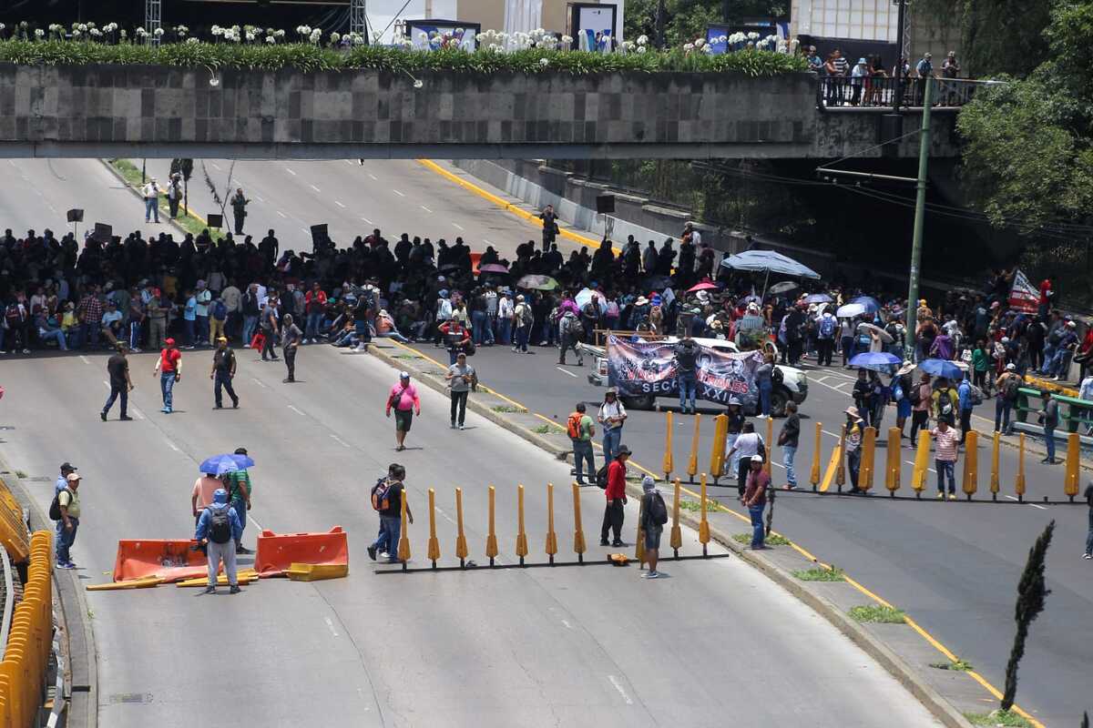 Manifestación CNTE en CdMx HOY 12 de junio: afectación vial EN VIVO