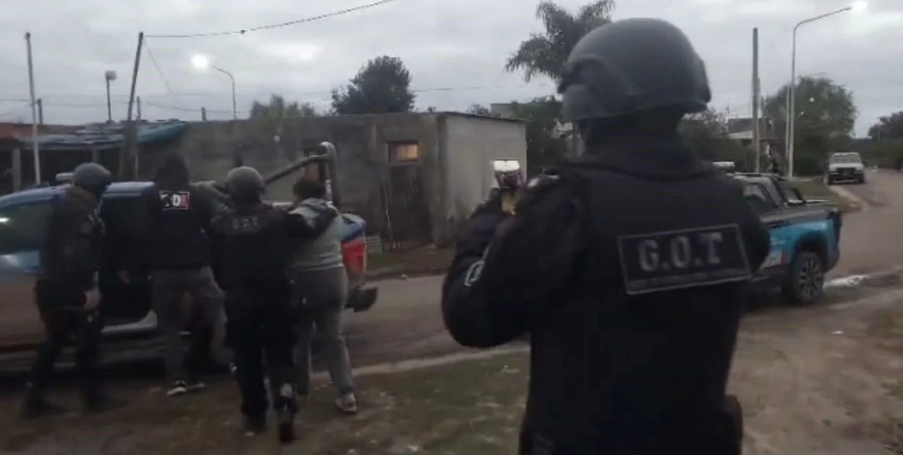 Golpe al narcomenudeo en Reconquista: cuatro personas presas y droga secuestrada