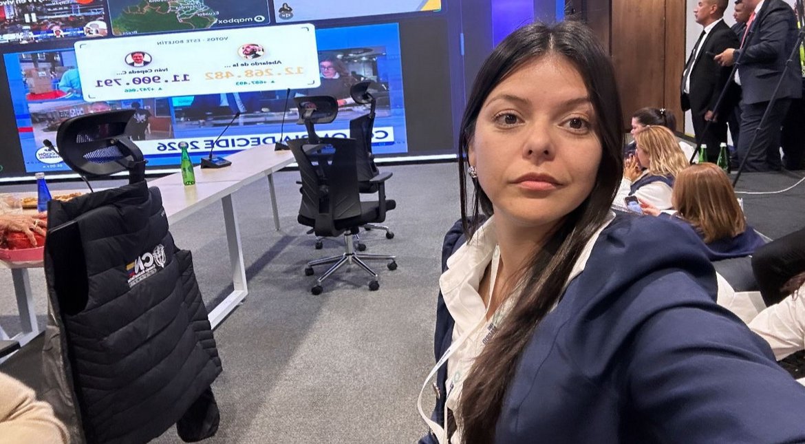 María Emilia Orozco participó como observadora internacional en el histórico balotaje presidencial de Colombia
