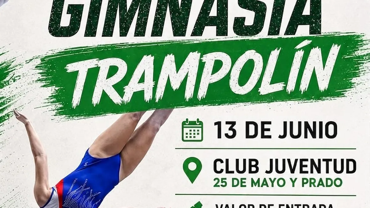 Torneo de trampolín en Juventud