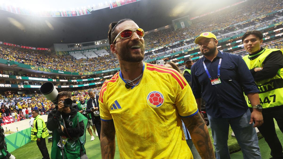 Maluma se roba el show en el Estadio CDMX previo al debut de Colombia en el Mundial