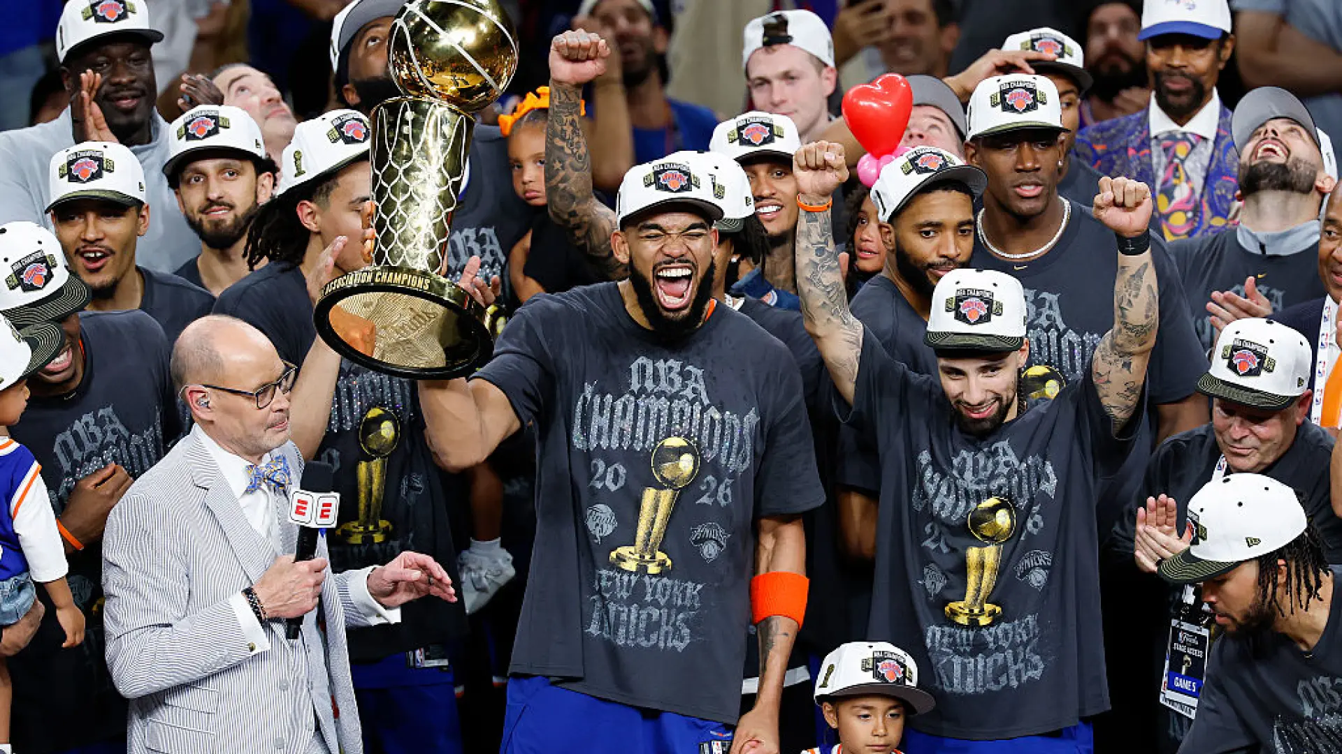 Los Knicks ganan la NBA 53 años después con el 4-1 en San Antonio