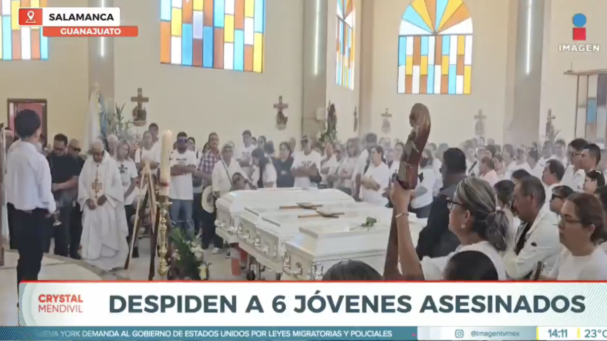 Entre dolor y silencio, exigen justicia para jóvenes asesinados en Salamanca