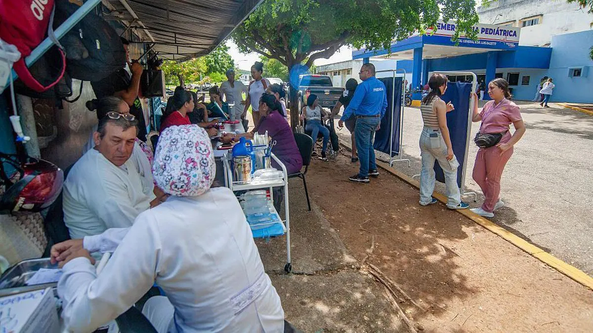 Cómo el terremoto pone más presión aún al ya deteriorado sistema de salud de Venezuela