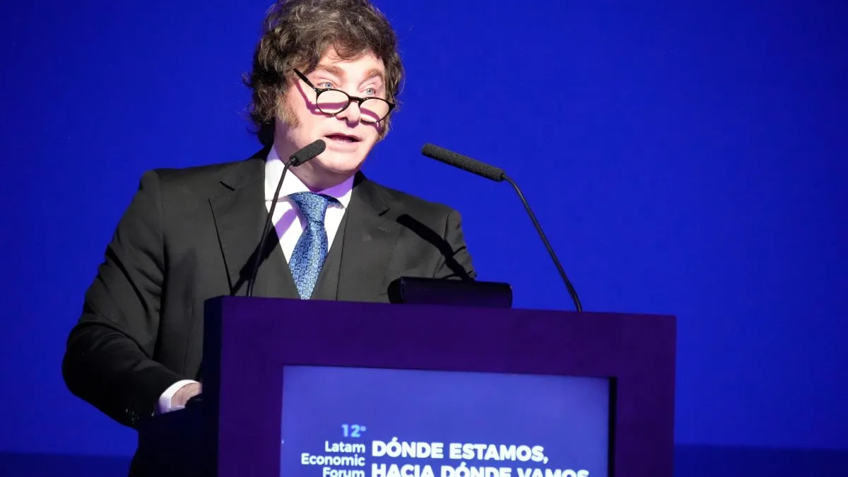 Javier Milei: "El capitalismo de libre empresa está escrito en los Diez Mandamientos"