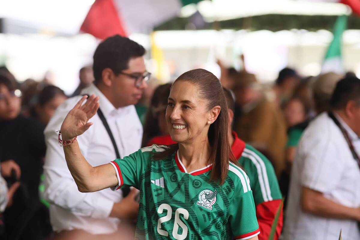 Sheinbaum reacciona a triunfo de México en inauguración del Mundial