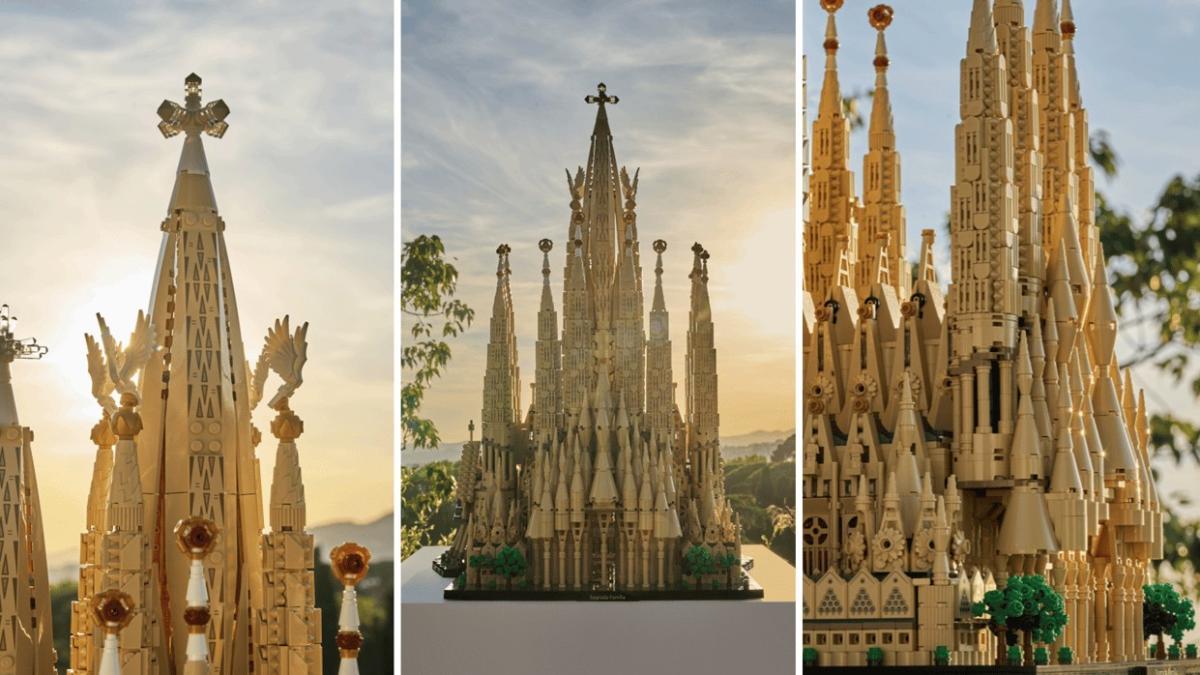 Récord de bloques: Lego lanza su mayor set con una Sagrada Familia de 12.060 piezas