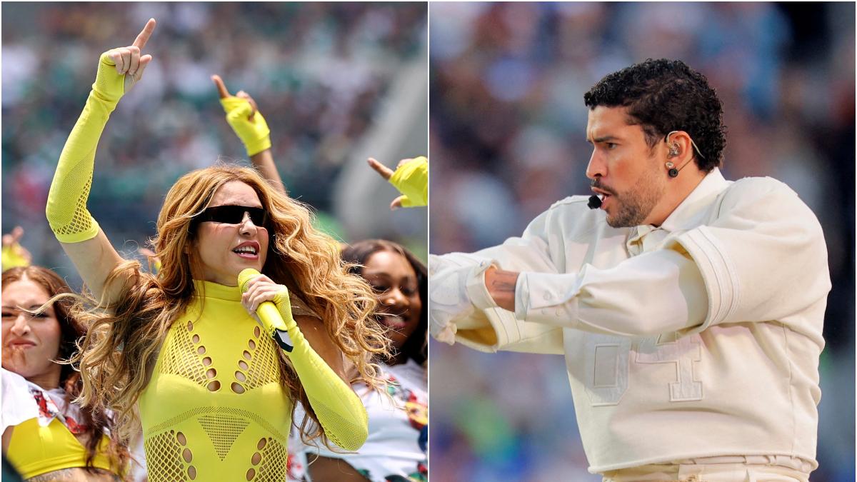 Shakira y el Mundial aplastan en audiencia al Super Bowl de Bad Bunny