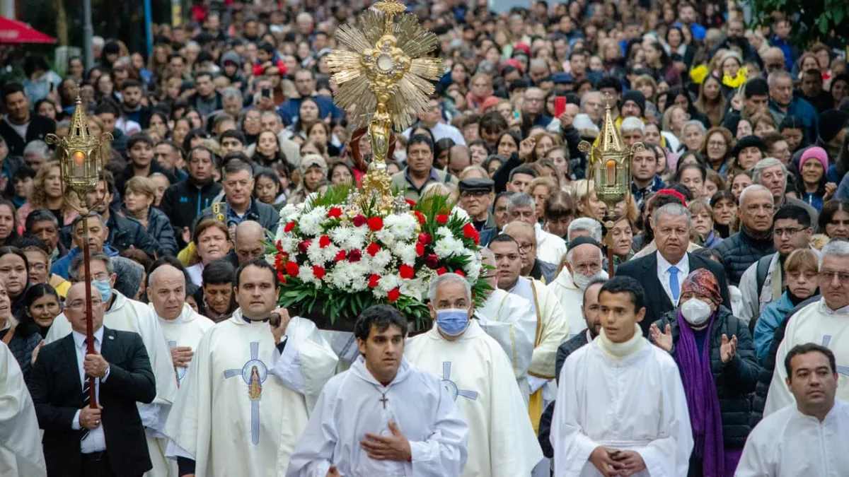Se celebró la Solemnidad de Corpus Christi