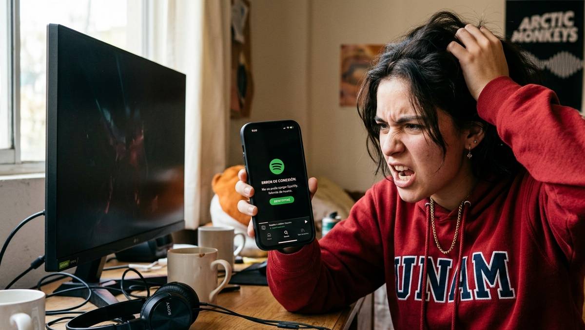 Se cae Spotify hoy 17 de junio: reportan fallas