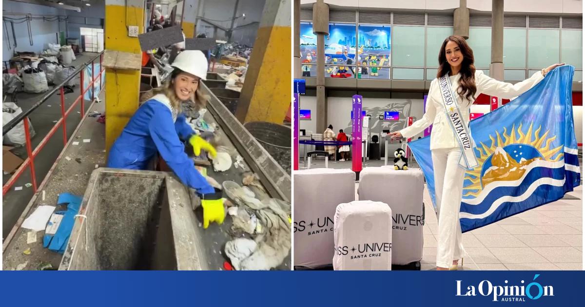 Miss Universo Santa Cruz Cristina Valdebenito: "Ningún oficio nos hace más o menos valiosos"