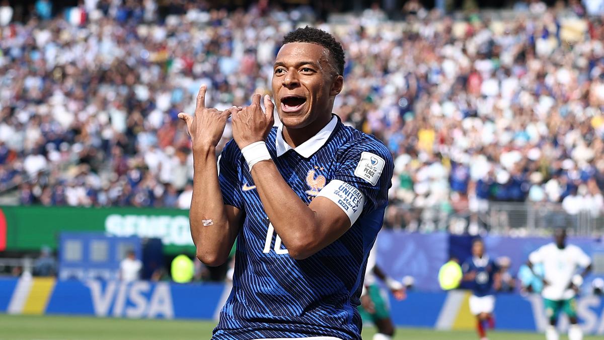 ¡Tocó la flauta! El magistral festejo con el que Kylian Mbappé cumplió su promesa en el Mundial