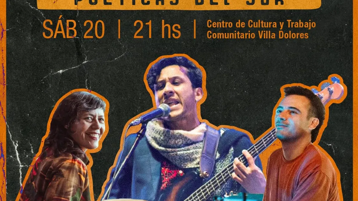 Federico Peludero presenta "Negro Retumbar" en el CCTC de Villa Dolores