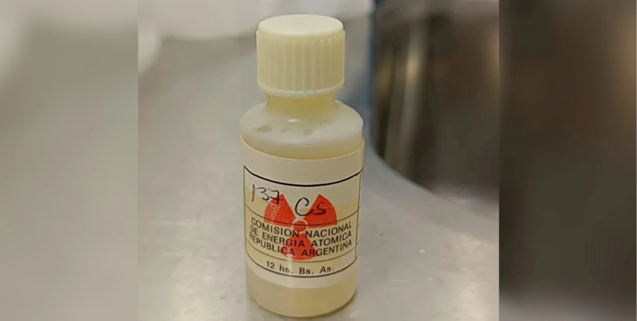 Buscan una fuente radiactiva de Cesio-137 sustraída en el microcentro de Rosario