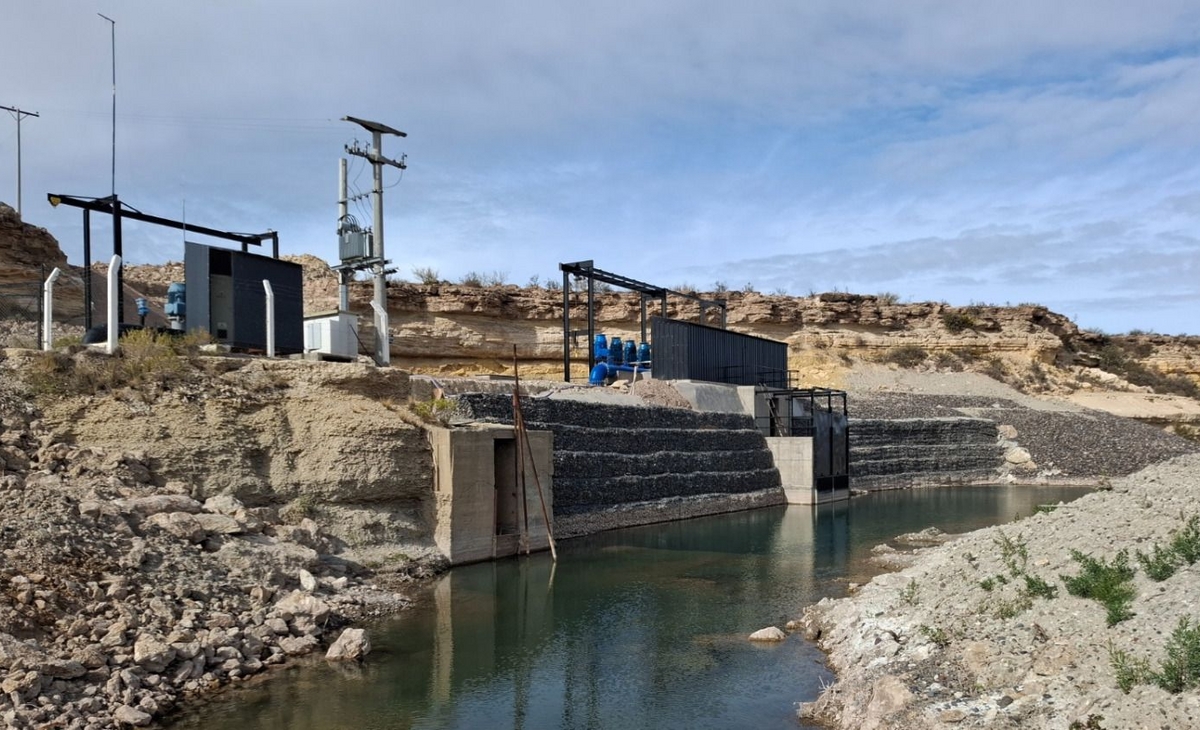 Casa de Piedra: avanza obra estratégica que ampliará la superficie productiva bajo riego
