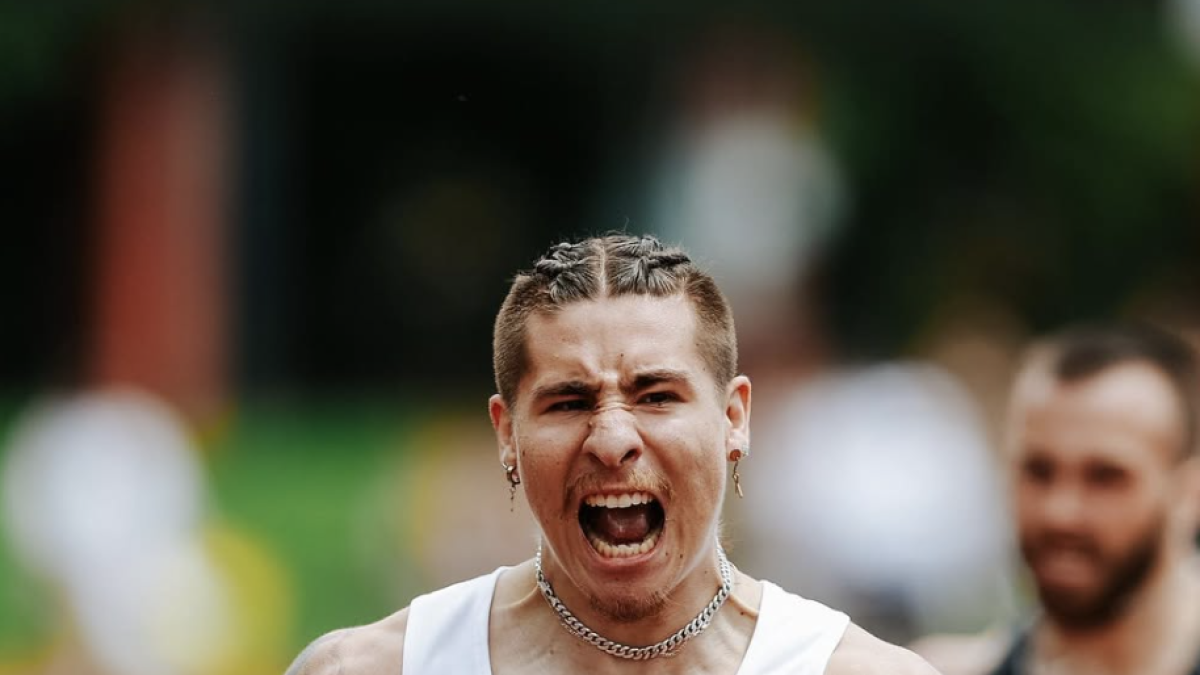 ¡Histórico! Austin Kresley vuela en los 100 metros y rompe el récord absoluto de México
