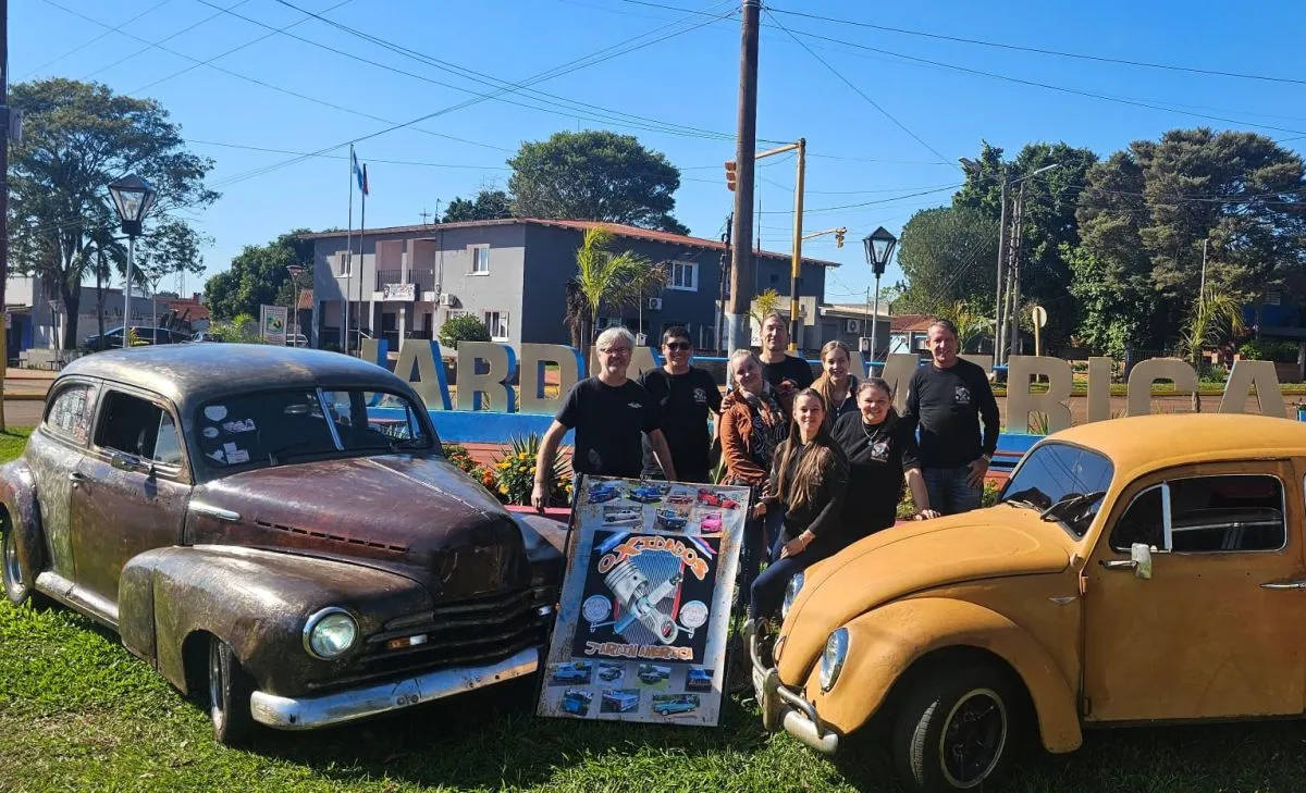 Presentaron el segundo encuentro de autos clásicos en Jardín América