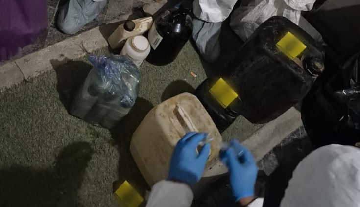 Desmantelan laboratorio de metanfetaminas en Zapopan, Jalisco